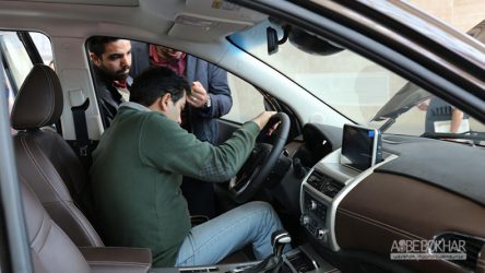 تست درایو محصولات بیسو در نمایشگاه خودروی تهران آغاز شد