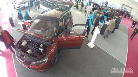 تست درایو محصولات بیسو در نمایشگاه خودروی تهران آغاز شد