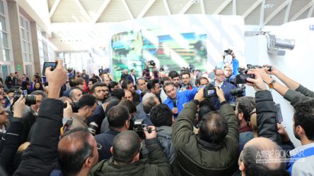 گزارش تصویری از سومین نمایشگاه خودروی تهران در روز خبرنگاران