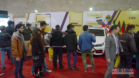 استقبال بازدیدکنندگان در روزهای پایانی سومین نمایشگاه خودروی تهران + آلبوم تصاویر