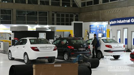 گزارش تصویری از آماده سازی سومین نمایشگاه خودروی تهران