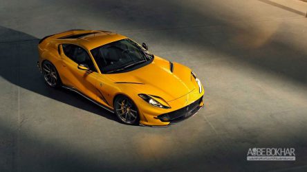 فراری 812 SuperFast Novitec با رینگ‌های ۲۲ اینچی + ویدیو