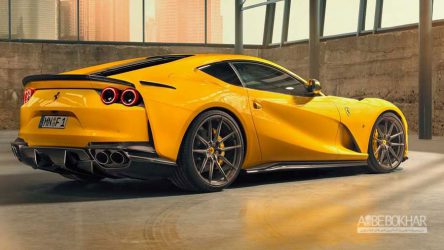 فراری 812 SuperFast Novitec با رینگ‌های ۲۲ اینچی + ویدیو
