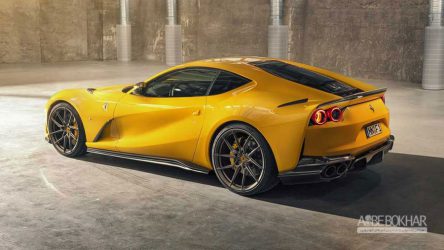 فراری 812 SuperFast Novitec با رینگ‌های ۲۲ اینچی + ویدیو