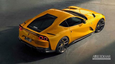 فراری 812 SuperFast Novitec با رینگ‌های ۲۲ اینچی + ویدیو