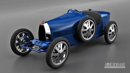 خودروی الکتریکی Baby II بوگاتی برای کودکان معرفی شد