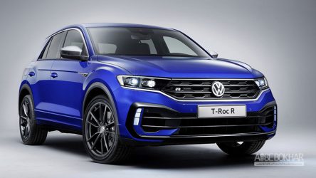 T-Roc R، کراس اوور جدید فولکس واگن