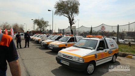 خدمت‌رسانی رایگان امدادخودروسایپا در محدوده حرم مطهر امام(ره)