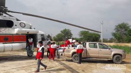 دومین اکیپ امدادی آمیکو وارد مناطق سیل زده شد