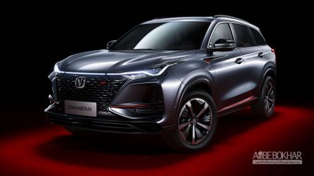 معرفی  چانگان CS75 پلاس در شانگهای