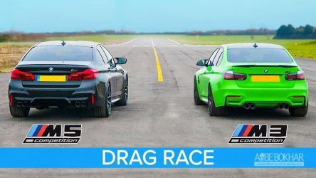 درگ جذاب ب ام و M5 و M3 کامپتیشن