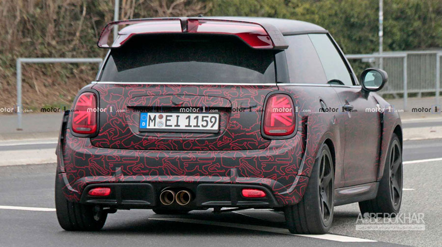 مینی کوپر JCW GP شکار شد