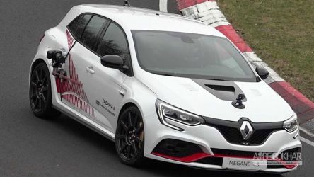 رنو مگان RS تروفی R مدل ۲۰۲۰ بدون پوشش مخصوص شکار شد + ویدیو