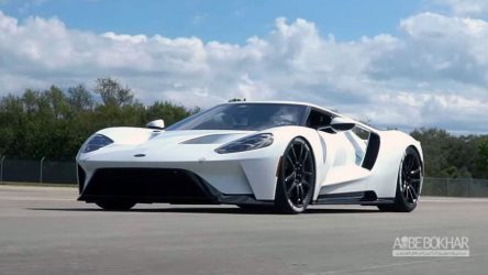 ویدیو تجربه سرعت ۳۴۳ کیلومتر بر ساعت با فورد GT