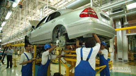 نگاهی به خط تولید مرسدس بنز ایران خودرو + آلبوم تصاویر