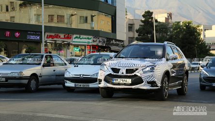 شکار شاسی بلند استتارشده در خیابان های تهران