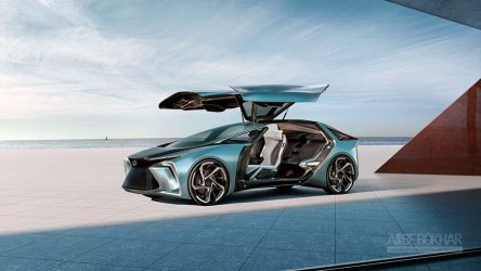 خودروی مفهومی LF-30 لکسوس در توکیو رونمایی شد