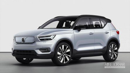 ولوو XC40 Recharge تمام الکتریکی رونمایی شد