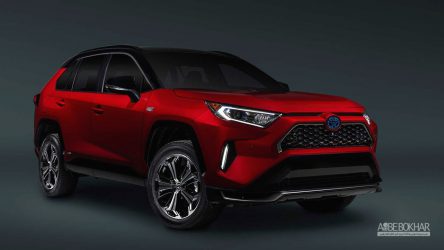 تویوتا RAV4 پلاگین هیبریدی