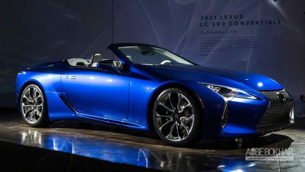 لکسوس LC500 کانورتیبل معرفی شد