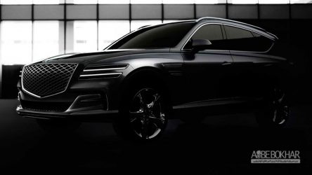 تصاویر رسمی GV80 نخستین شاسی بلند جنسیس منتشر شد
