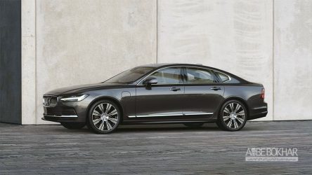 ولوو S90 فیس لیفت رونمایی شد