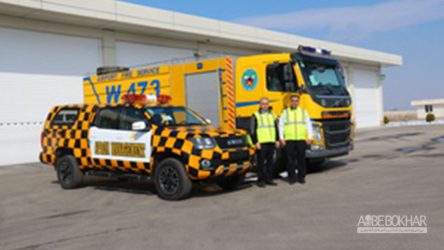 تخصیص یک دستگاه خودروی فالومی آمیکو به فرودگاه بین المللی شاهرود