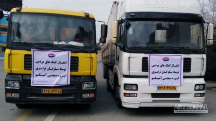 از سیل سیستان تا برف گیلان؛ همراهی همیشگی آمیکو با هلال احمر