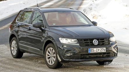 تیگوان فیس لیفت پلاگین هیبریدی ۲۰۲۱ برای اولین بار شکار شد