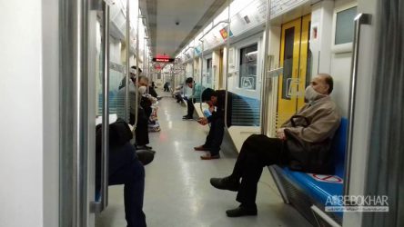 حال و هوای مترو در روزهای کرونایی + تصاویر