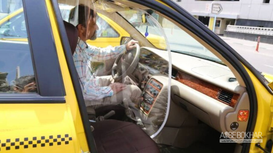 مسافرگیری 3 نفره تاکسی ها مشرط به داشتن کاور نایلونی 