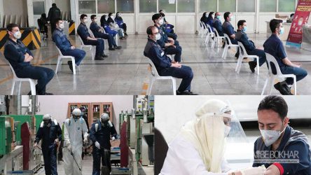 تست غربالگری کرونا در کروز انجام شد