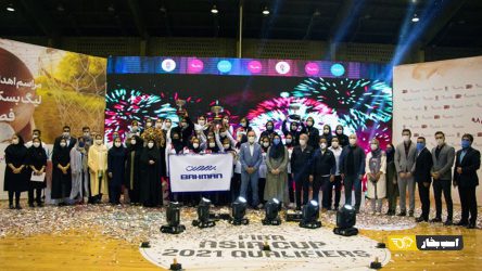 تیم بسکتبال بانوان گروه بهمن کاپ قهرمانی را بالای سر برد
