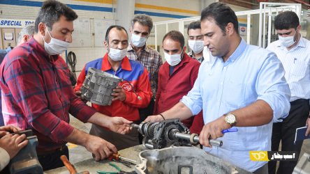 دوره آموزشی فنی گیربکس پیکاپ در شرکت آمیکو