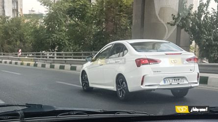 شکار یک سدان جدید چینی در حال تست فنی + تصاویر