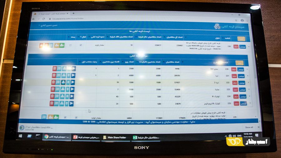 قرعه کشی سایپا
