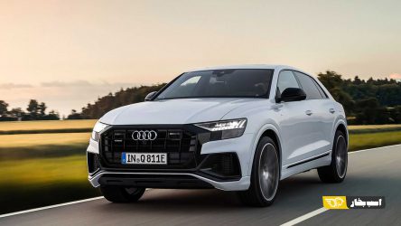 آئودی Q8 E Quattro پلاگین هیبریدی رونمایی شد + آلبوم تصاویر