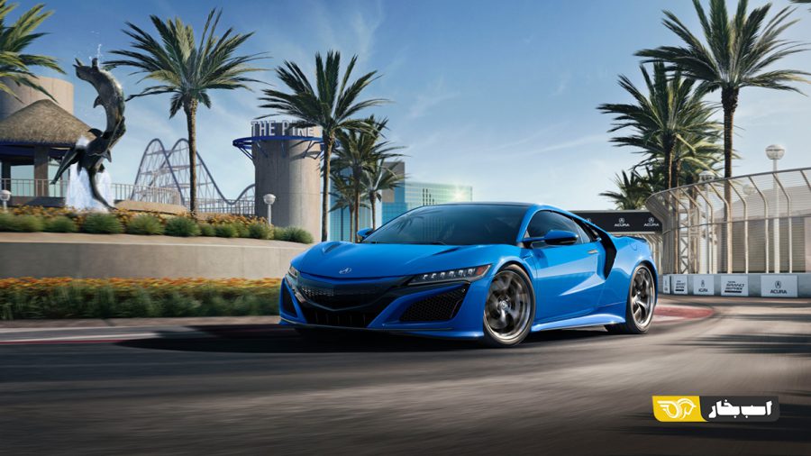 سوپراسپرت آکورا NSX 2021 با رنگ آبی جدید
