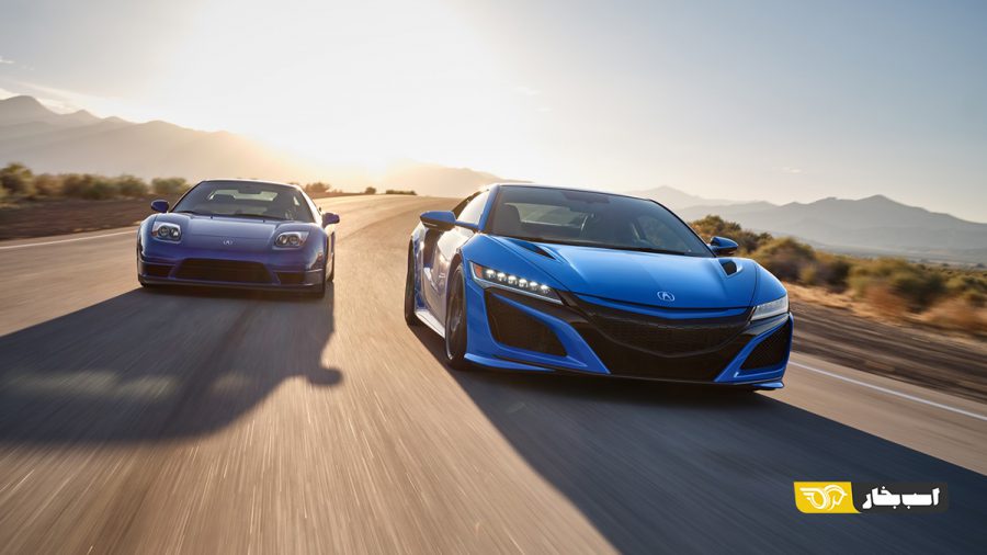 سوپراسپرت آکورا NSX 2021 با رنگ آبی جدید