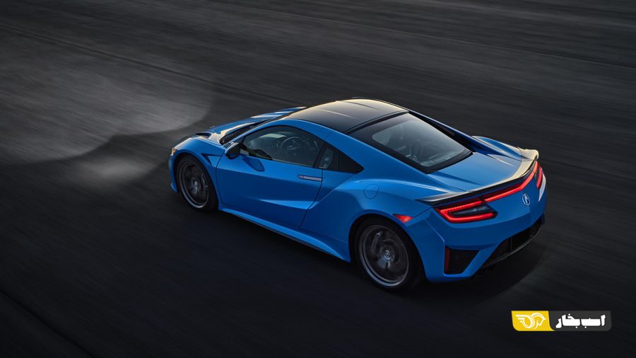 سوپراسپرت آکورا NSX 2021 با رنگ آبی جدید