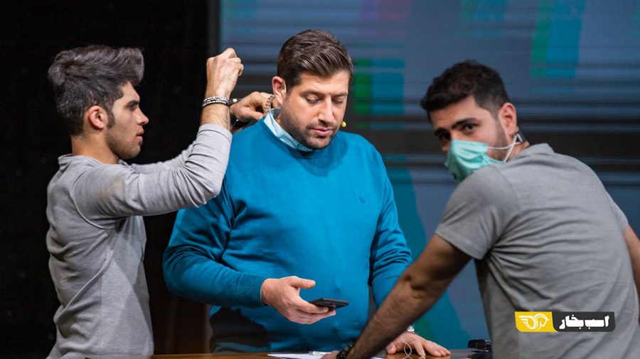 پشت صحنه قسمت چهار فصل ششم اسب بخار