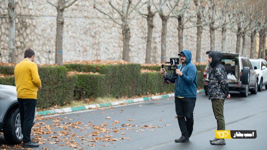 پشت صحنه اسب بخار