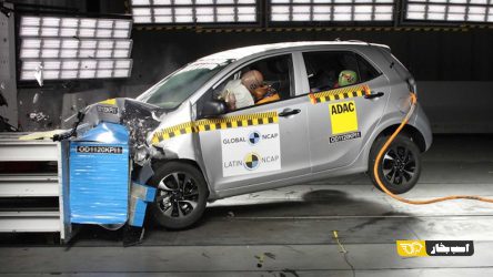 کسب صفر ستاره توسط کیا پیکانتو در تست تصادف لاتین NCAP