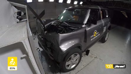 سربلندی لندروور دیفندر جدید در تست های ایمنی اروپا + ویدیو