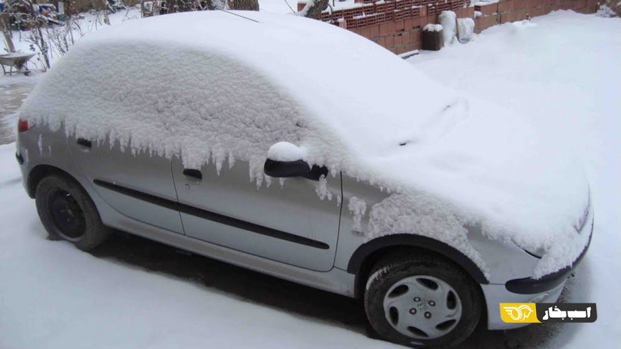 برف خودرو