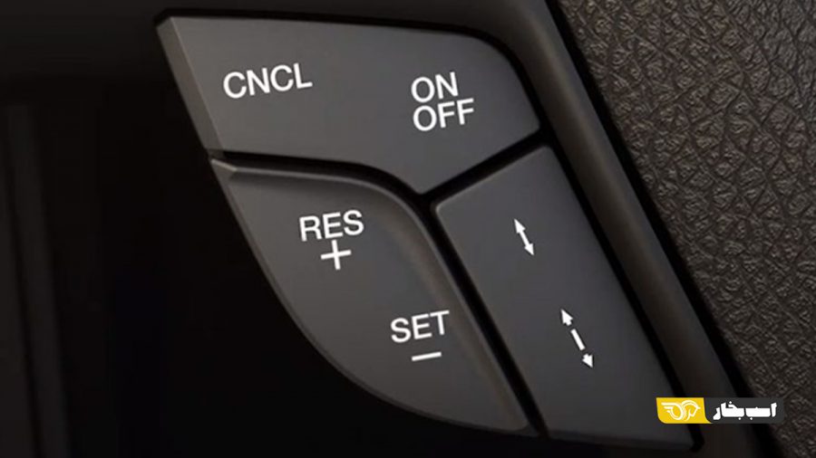 دکمه های تعیین فاصله در کروز کنترل تطبیقی