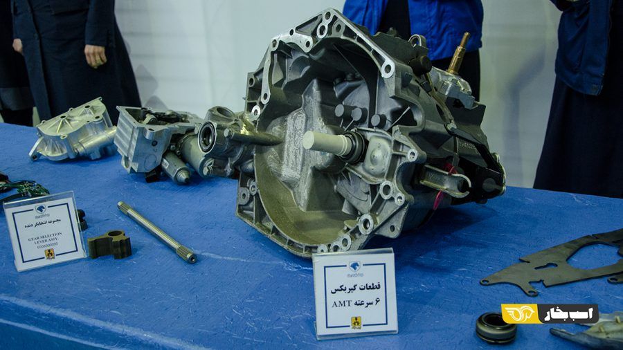 گیربکس 6 دنده دستی نیرو محرکه ایران خودرو