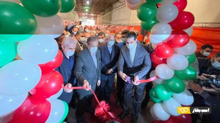 افتتاح خط بوستر ترمز محصول تارا در شرکت آذین تنه