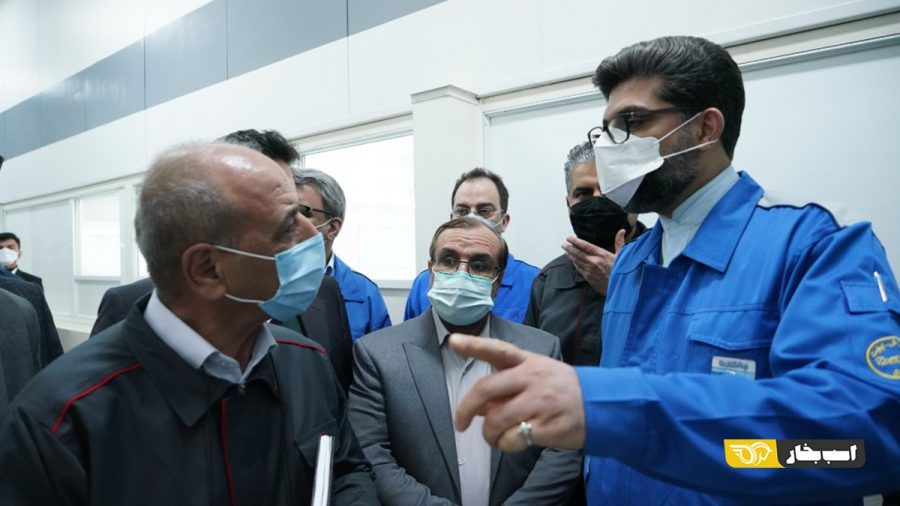  خط افتتاح خط تولید چراغ جلو سورن پلاس