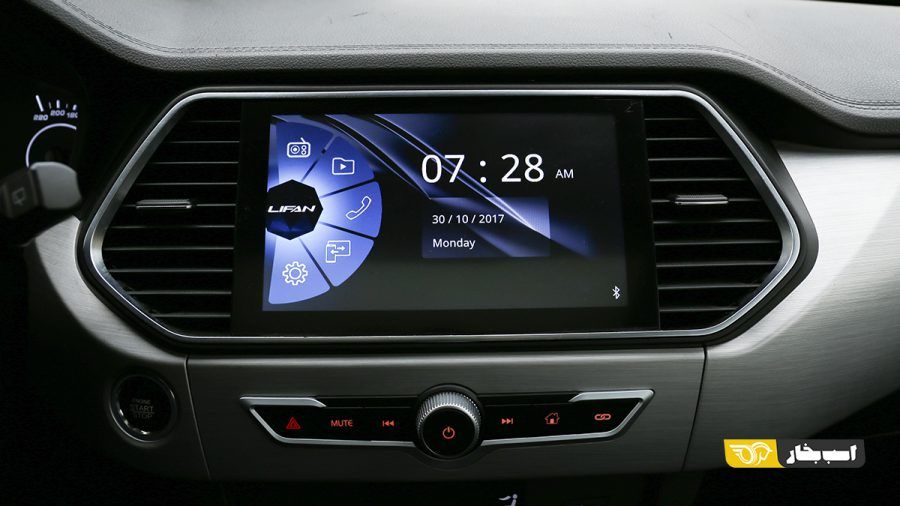 مانیتور لیفان X70 ایکس 70